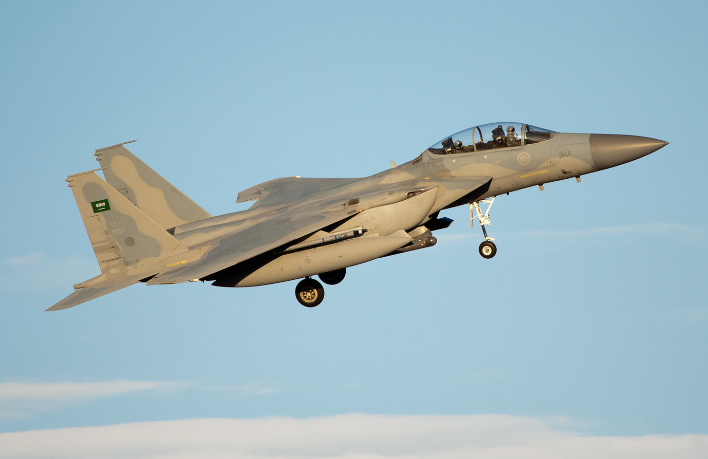 f-15s 2017年10月,胡塞反政府武装成功击落在也门上空飞越的美国空军