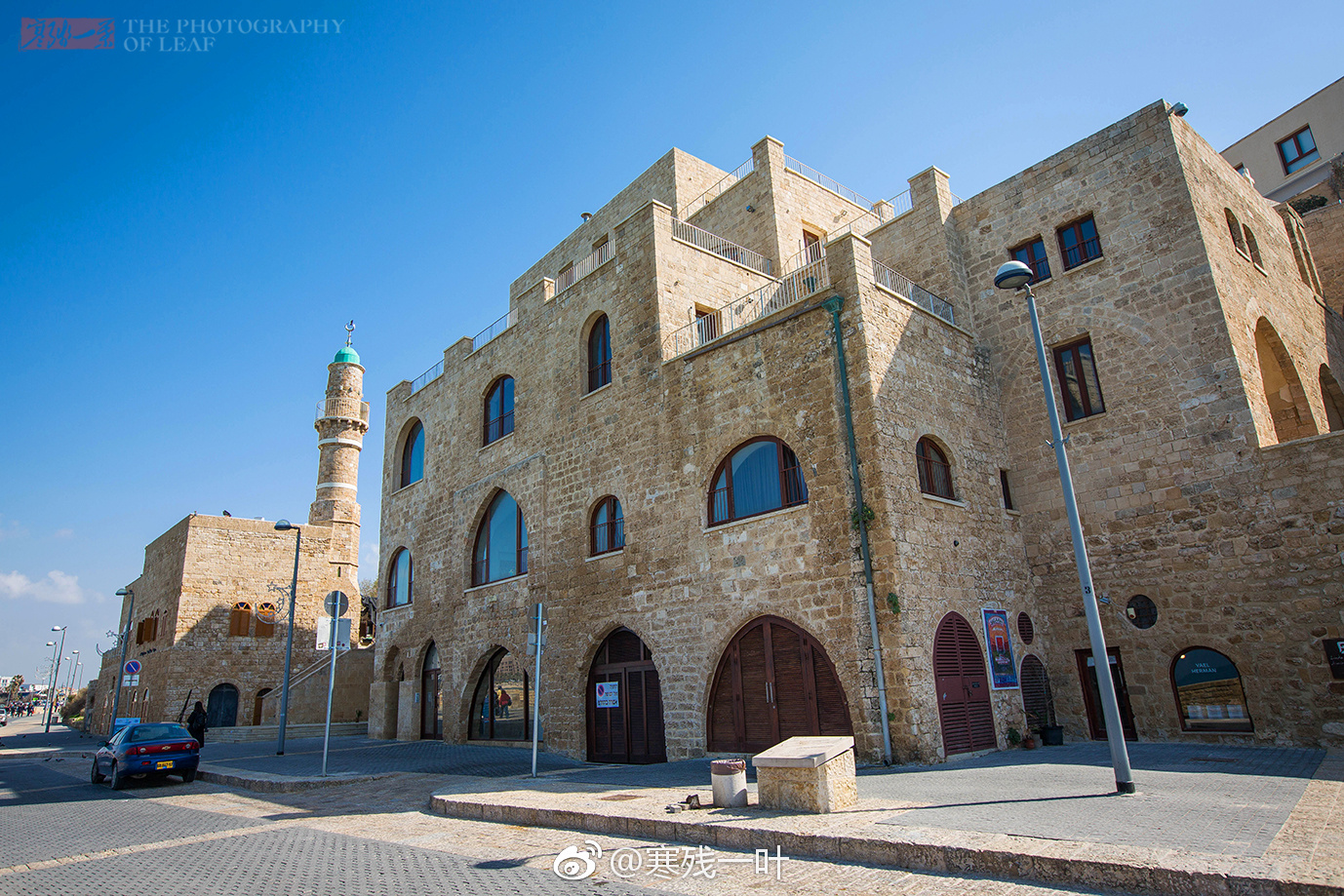 以色列特拉维夫雅法,一座面朝地中海的古城.深窄中沉淀着古老
