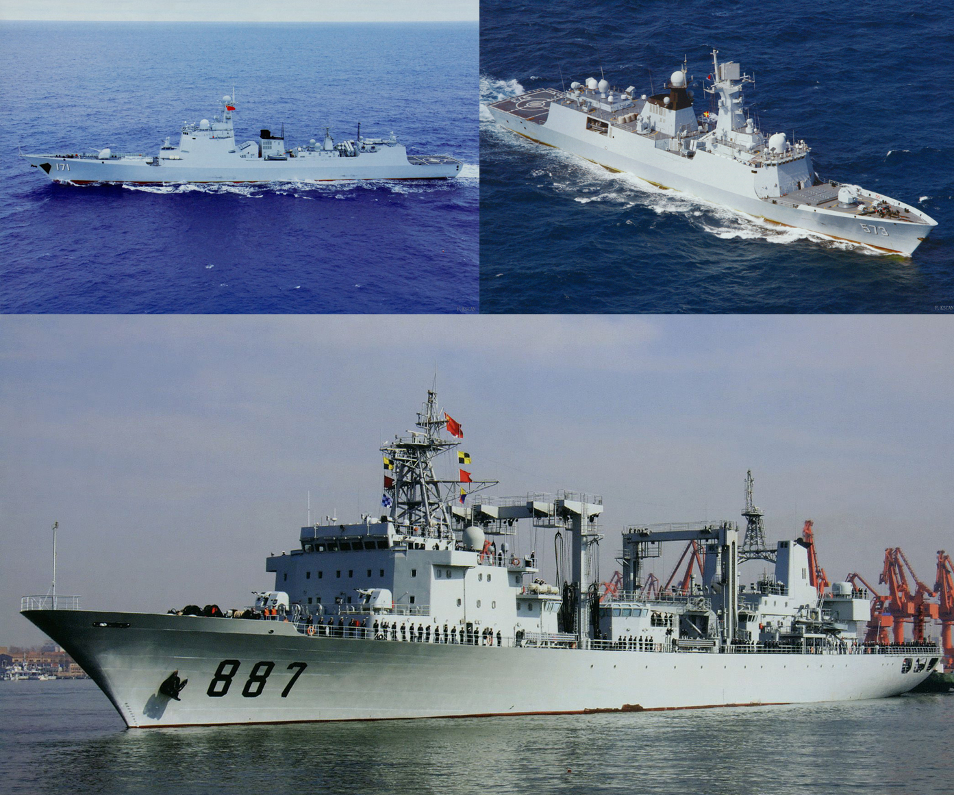 中国海军舰艇大全图片