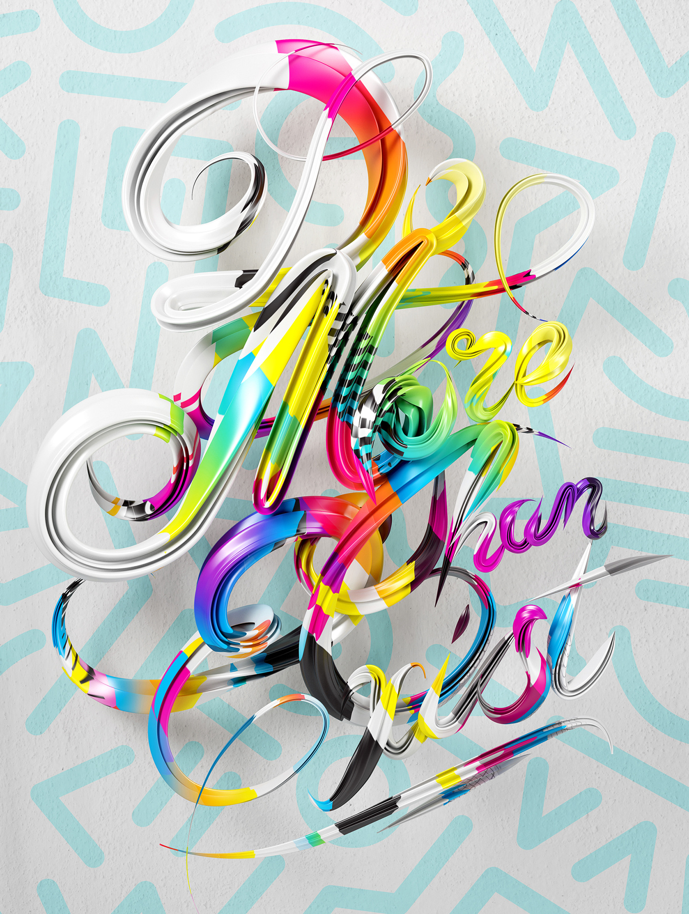 炫酷创意文字设计 | ben fearnley