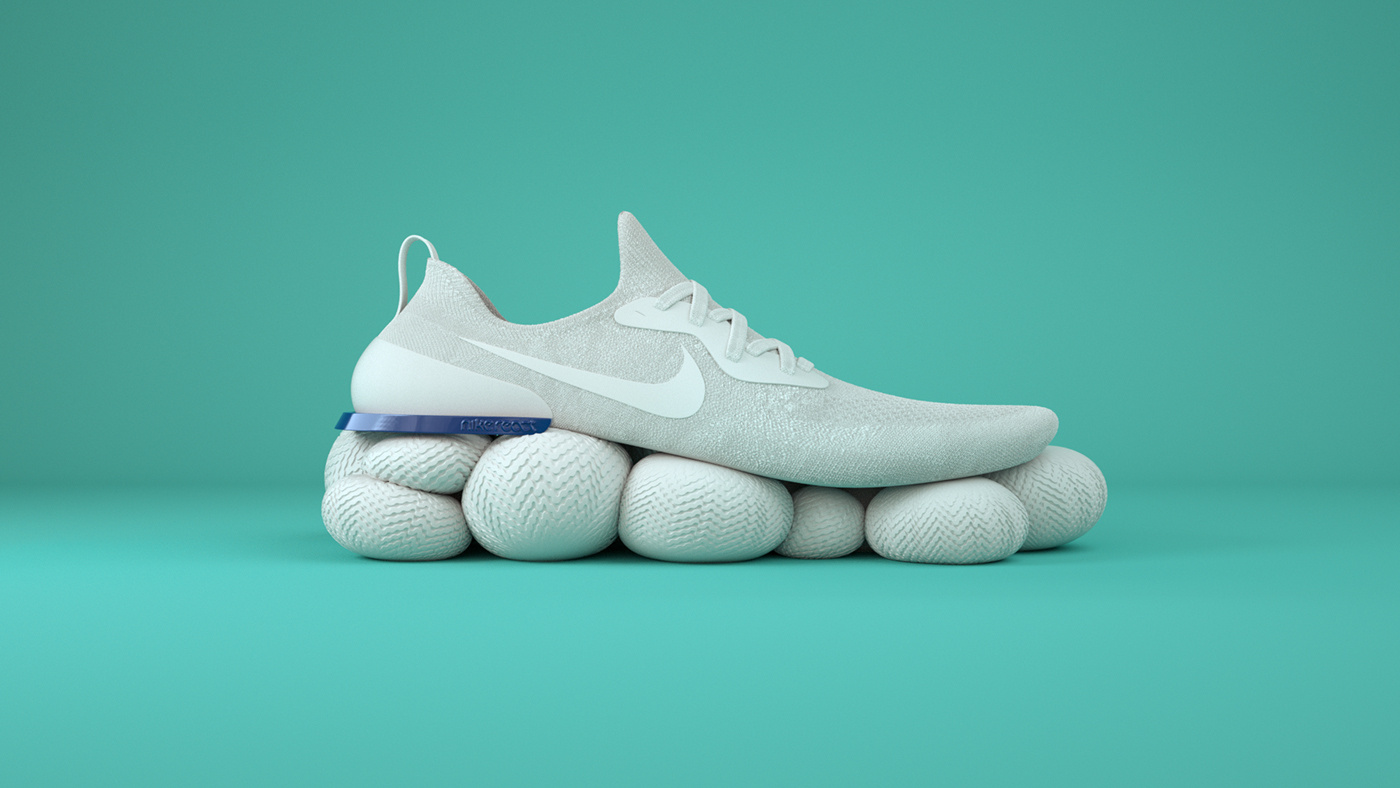 全新nike epic react flyknit泡棉编织跑步鞋