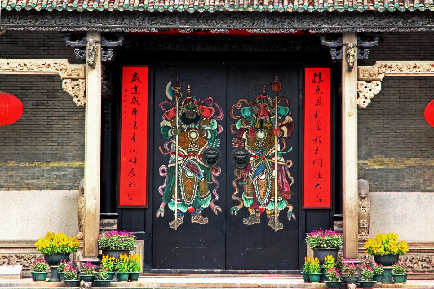 九张门神图片你最多见过三张最后一个你肯定没见过