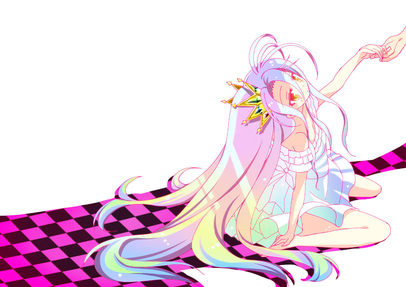 动漫人物特辑游戏人生空白二次元萌图