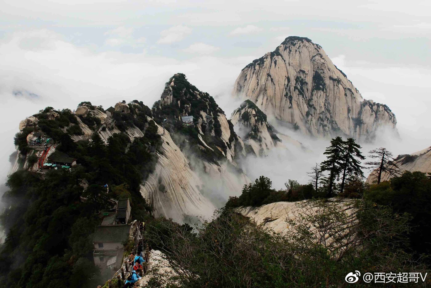 陕西旅游——华岳仙掌|华岳仙掌|陕西旅游|东峰_新浪新闻