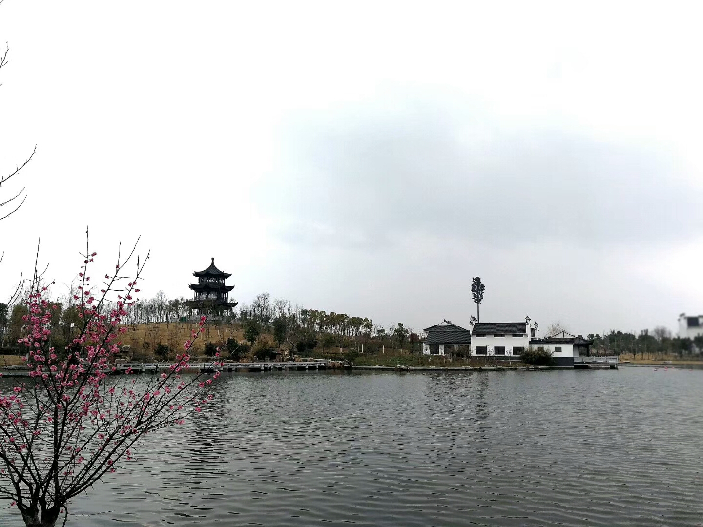 郎溪东湖生态公园图片