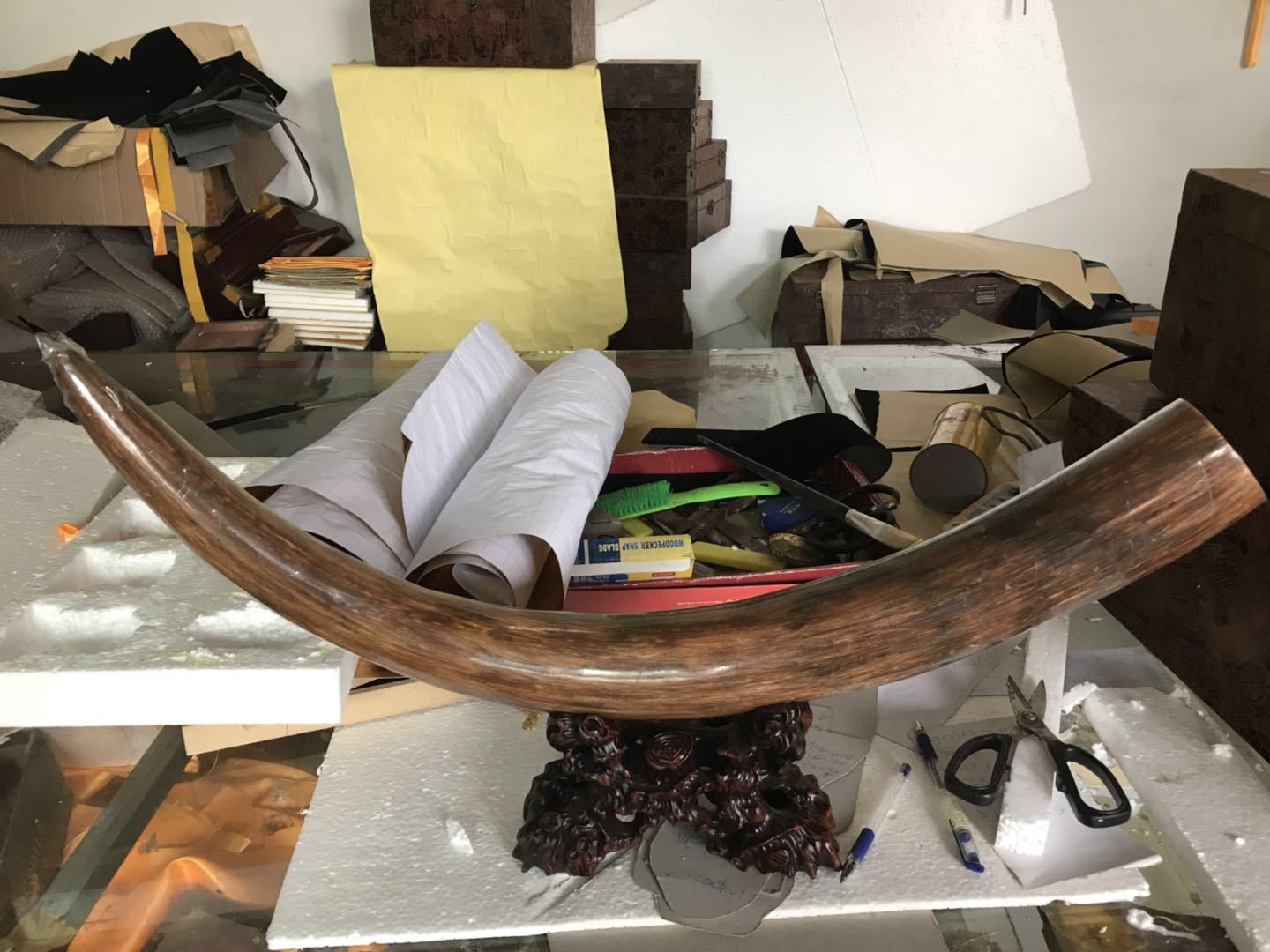 阿港文玩:猛犸象牙如何盘玩和保养,新手怎么盘