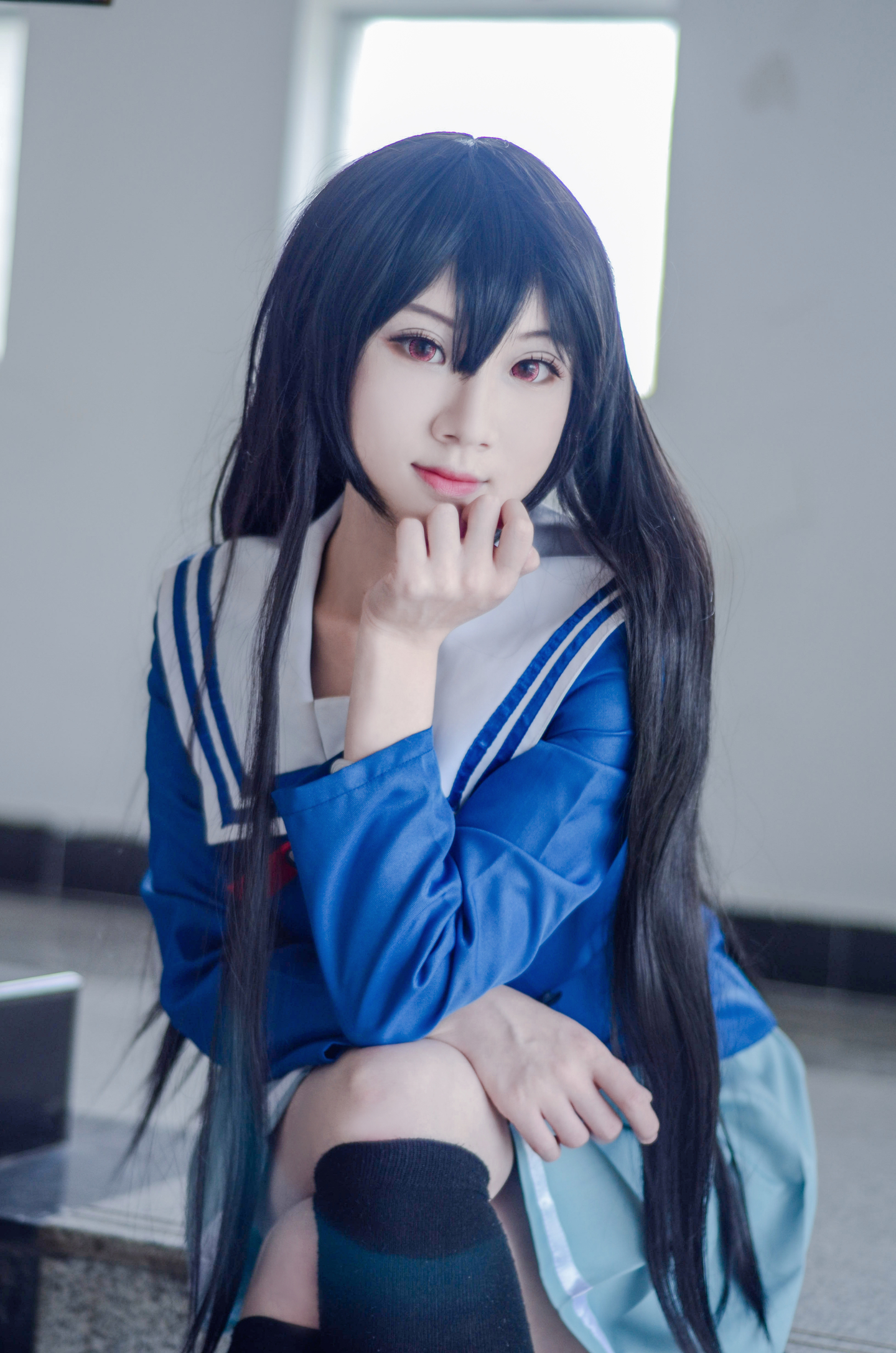 境界的彼方名濑美月cosplay