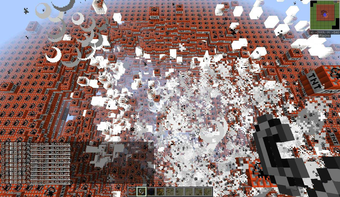 我的世界:关于tnt的5种使用技巧,boom!最后一种完美抵挡伤害