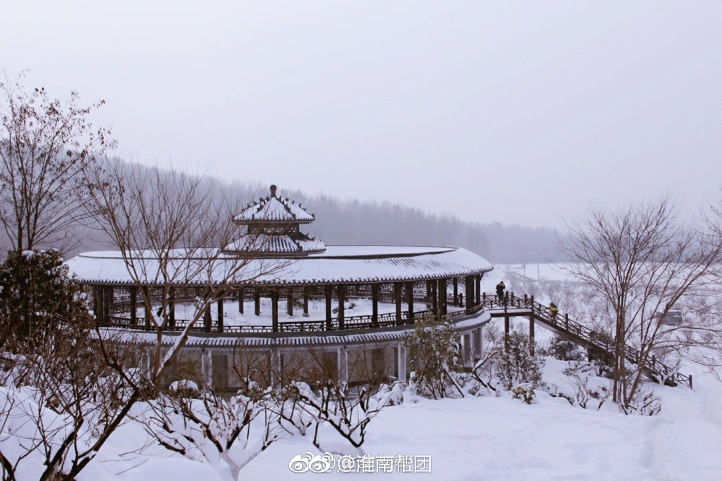 银装素裹的舜耕山"梅亭"|舜耕山|淮南|二十四节气_新浪网