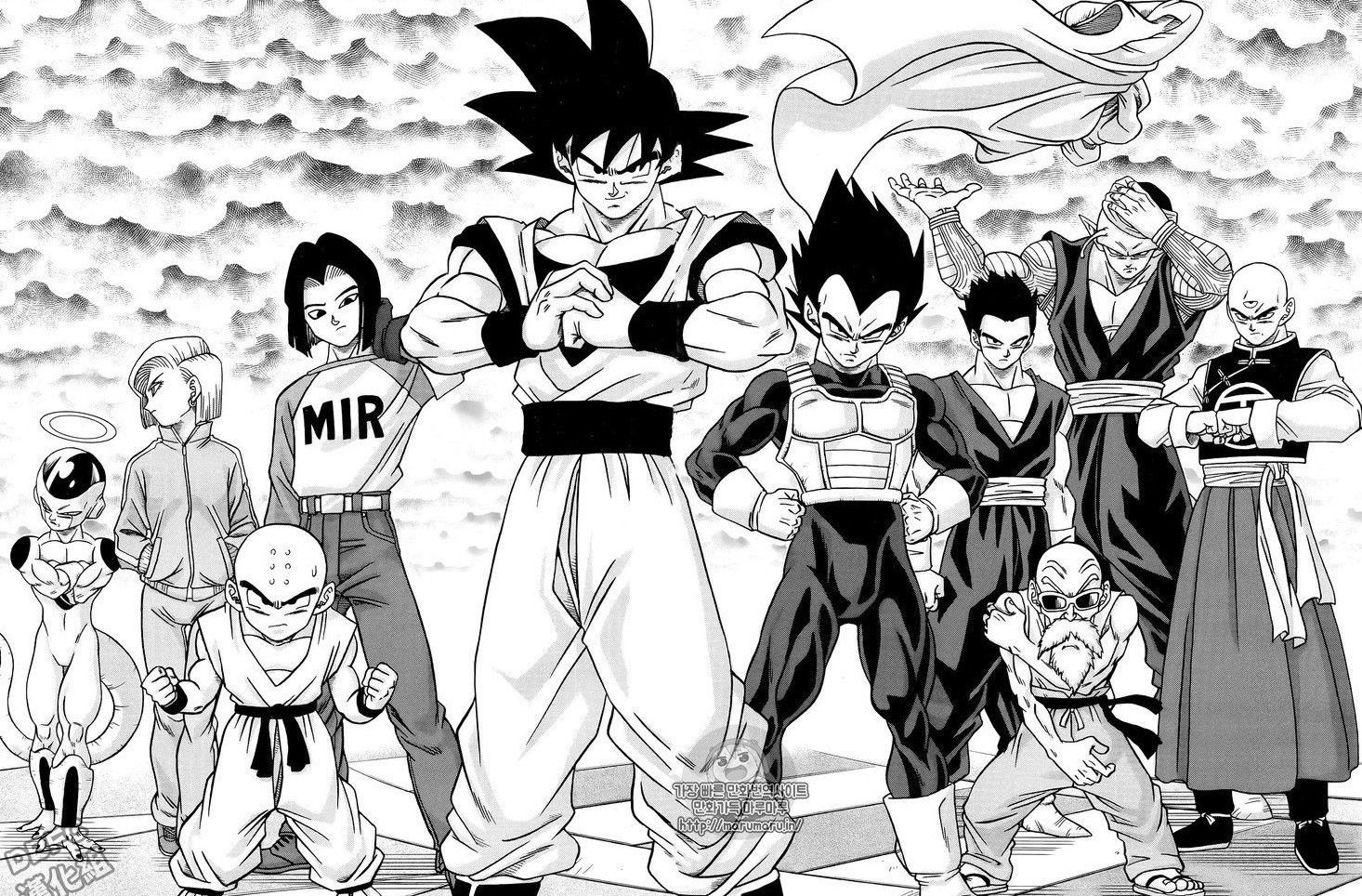 龙珠超漫画33话力之大会开幕强者展现实力