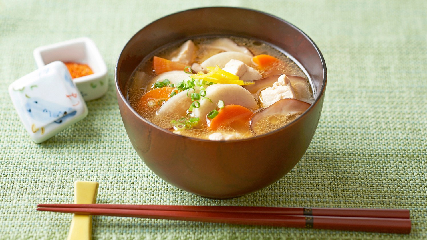 早餐汤类-日料-卷纤汤:早晨快捷营养热汤,一人一杯(减肥营养)