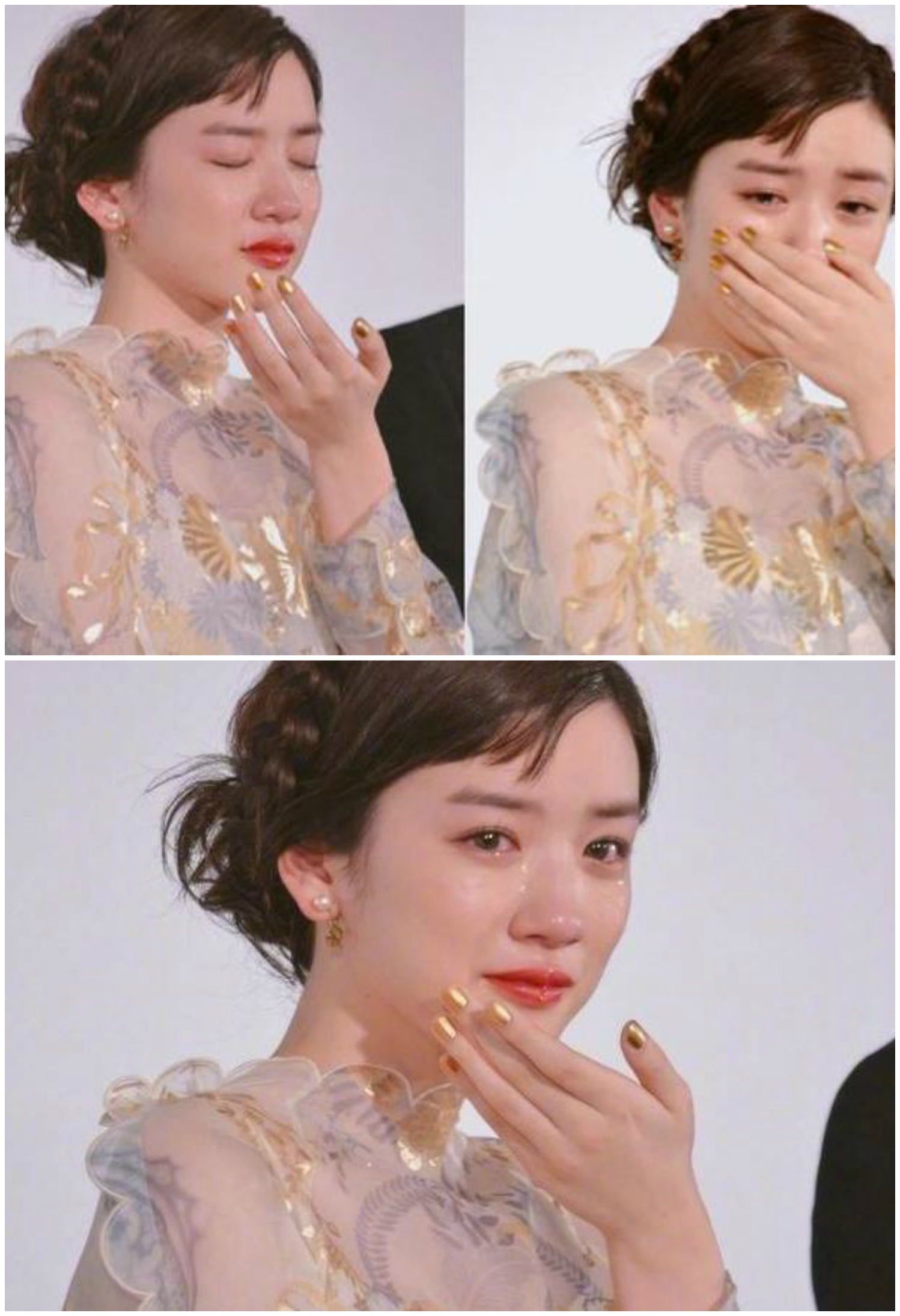 打开新浪新闻,查看更多这一组照片永野芽郁哭的是梨花带雨,我见犹怜