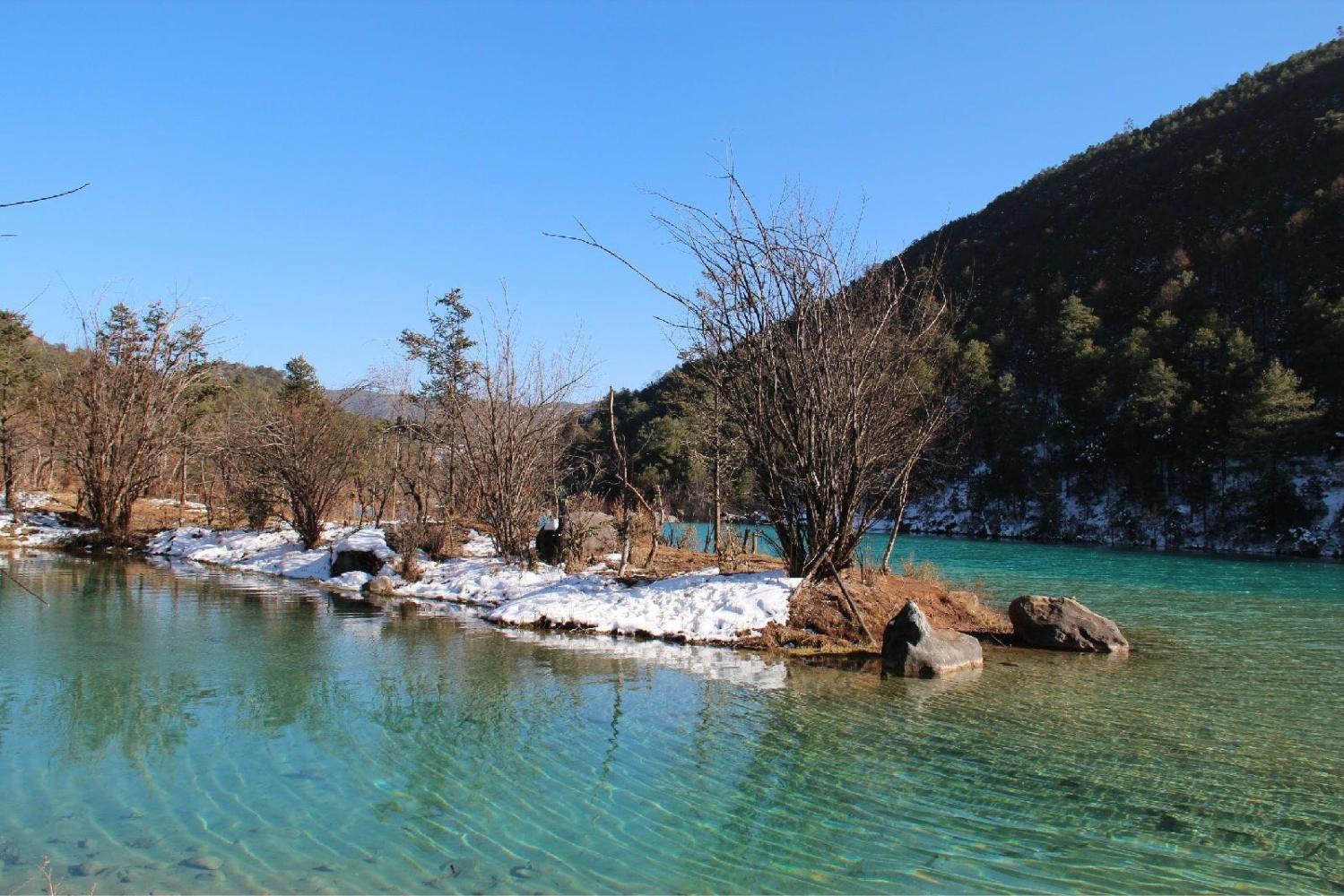 蓝月谷|白水河|玉龙雪山_新浪网