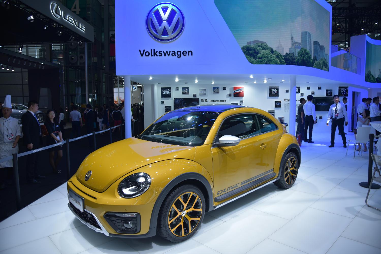 甲壳虫沙丘越野版, 25万级别跨界车型, 车展实拍!