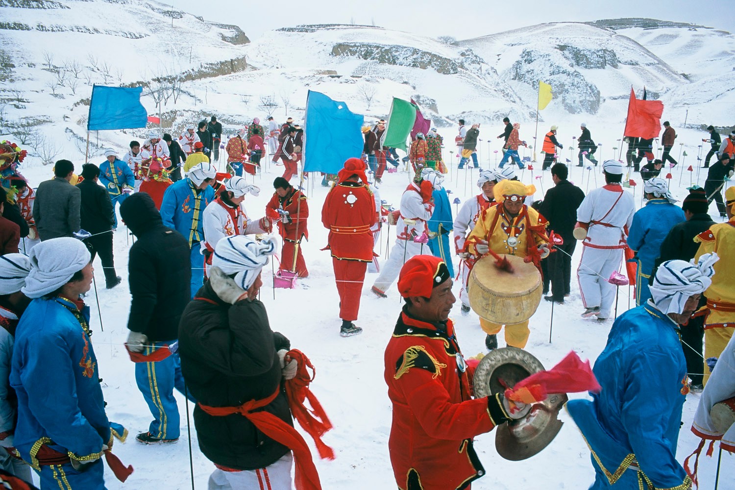 陕北春节习俗——牛王会