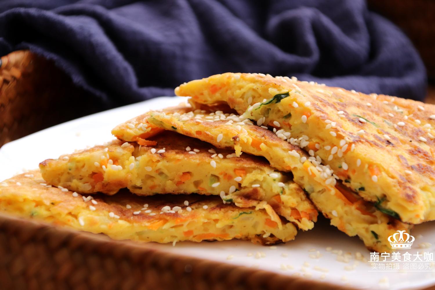 这道早餐煎饼的做法真不错,营养丰富还酥香爽口,天天吃都不嫌腻