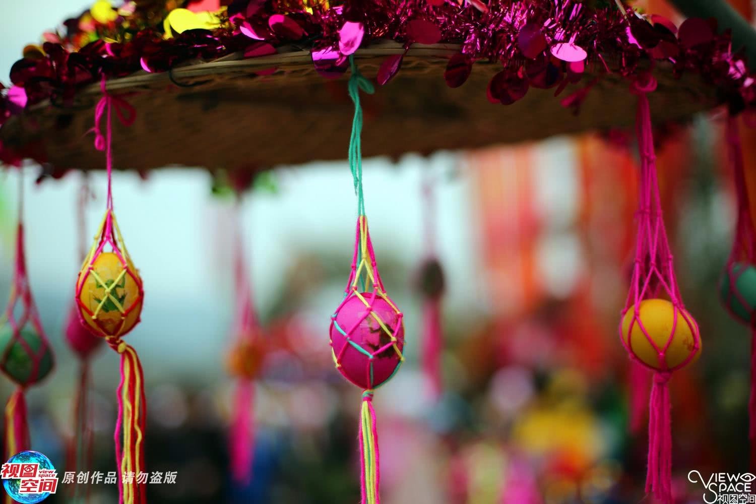 广西一村寨有"蚂拐节" 青蛙每年都"飞"一次