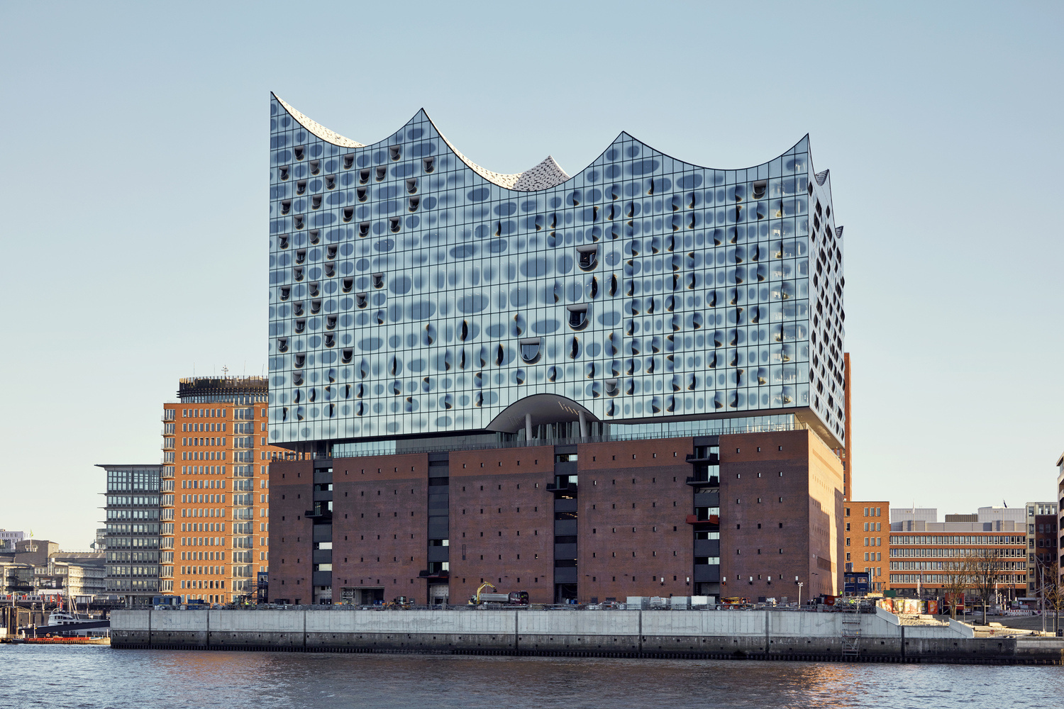 音乐城堡这座被称为易北爱乐厅elbphilharmonieconcerthall