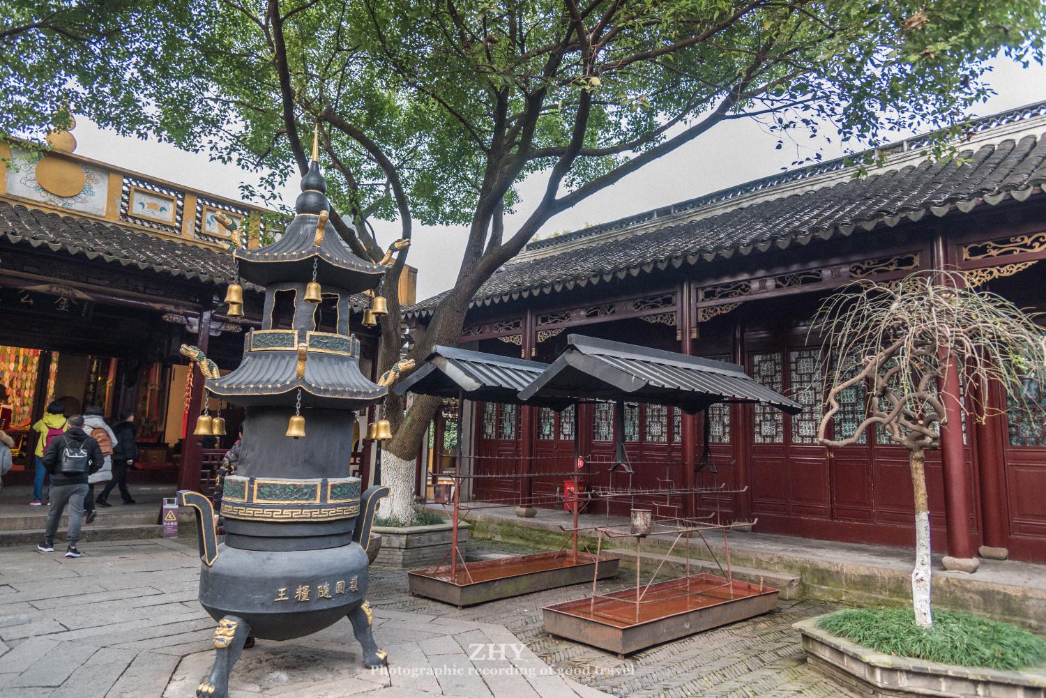 开仓放粮便有宗庙,西塘古镇就有这么一尊地方神,叫七老爷庙