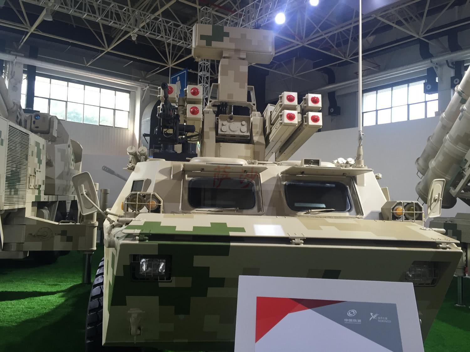 天燕90导弹上车:防空霸主天龙6近程防空导弹发