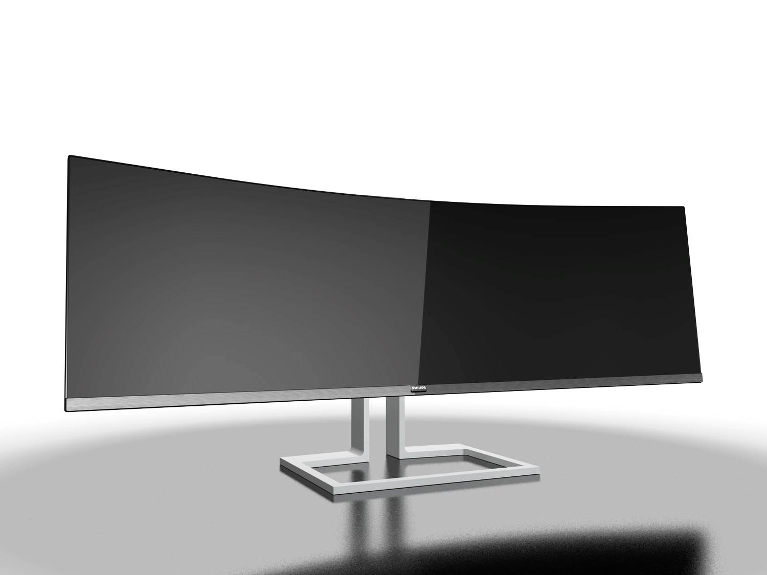 飞利浦49英寸超宽屏商用显示器492p8vbeb,斩获2018年if设计奖