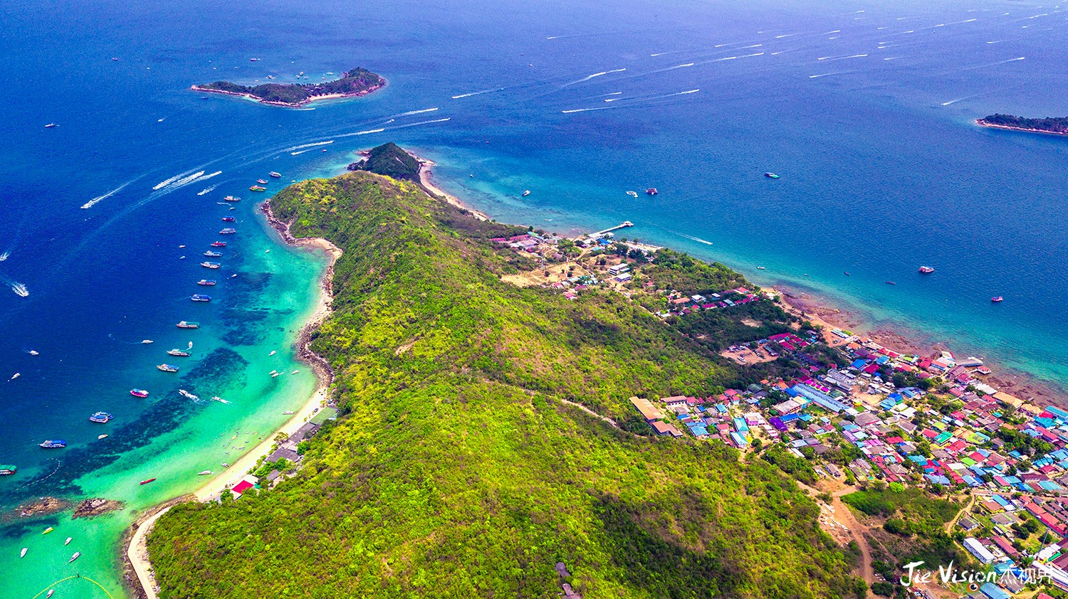 在500米的高空感受飞鸟眼中的泰国格兰岛