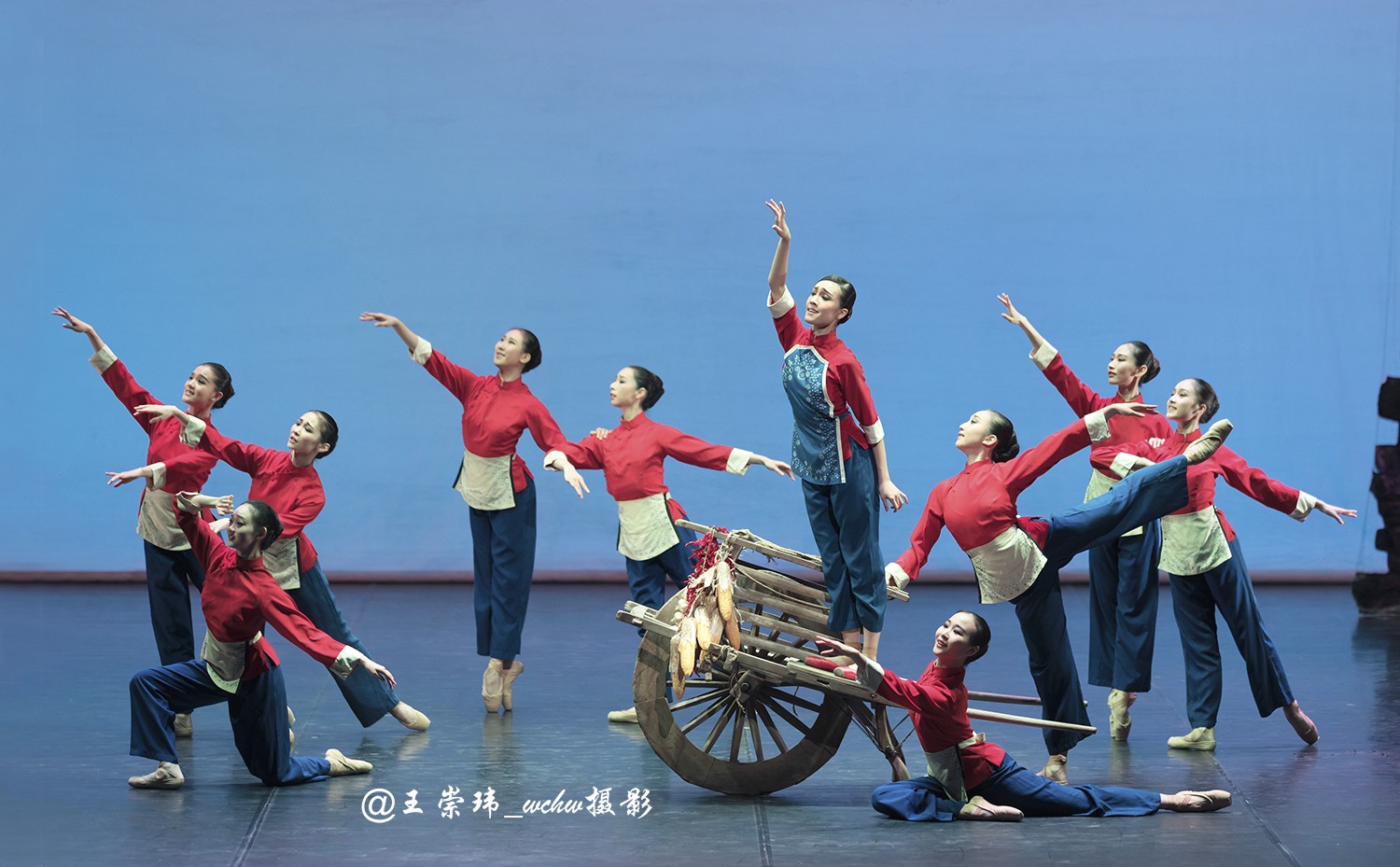 中央芭蕾舞团演出舞剧"沂蒙情"