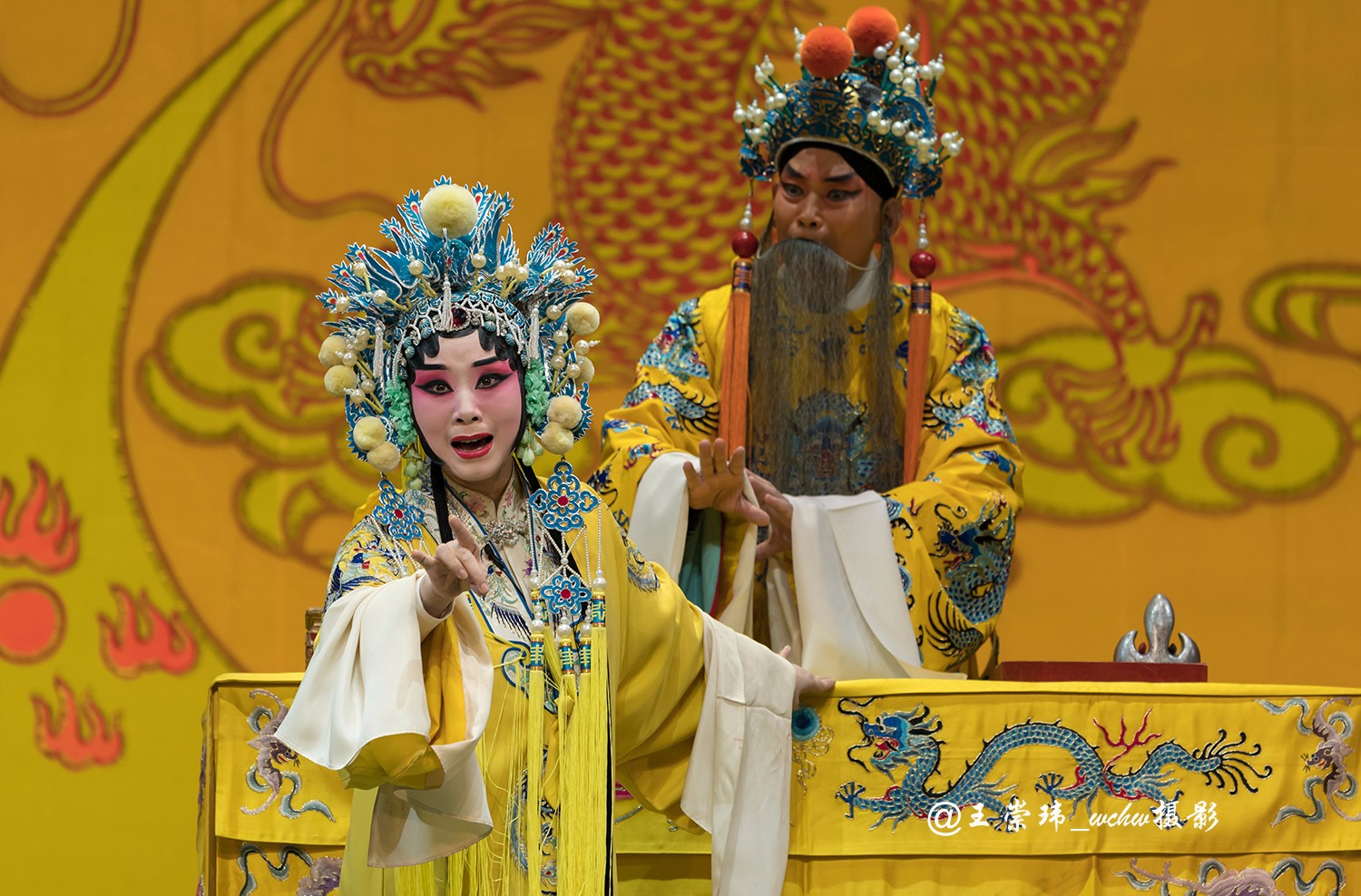 北京河北梆子剧团演出河北梆子"秦英征西"