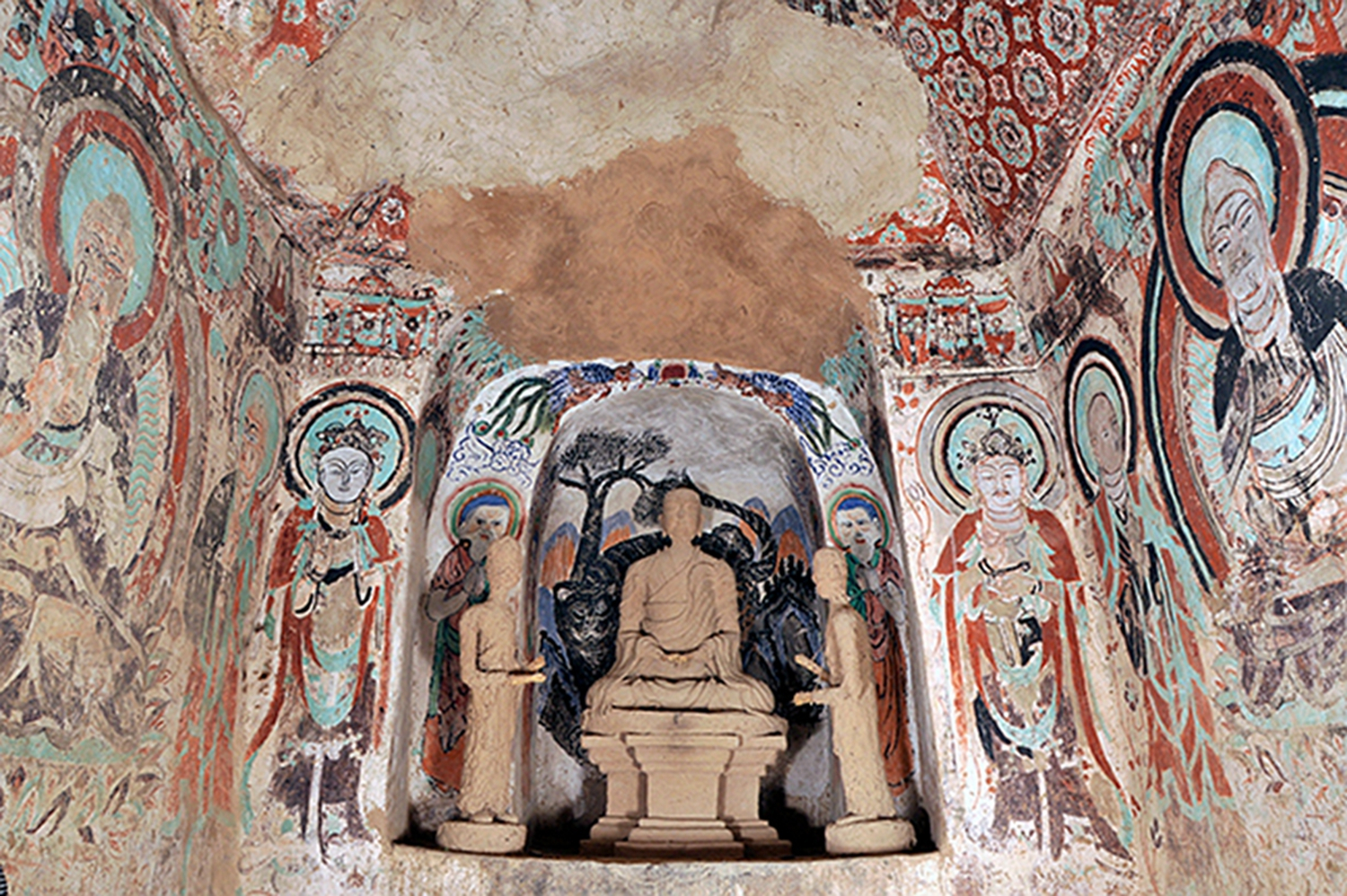 西千佛洞 一个二维码便知晓窟中一切