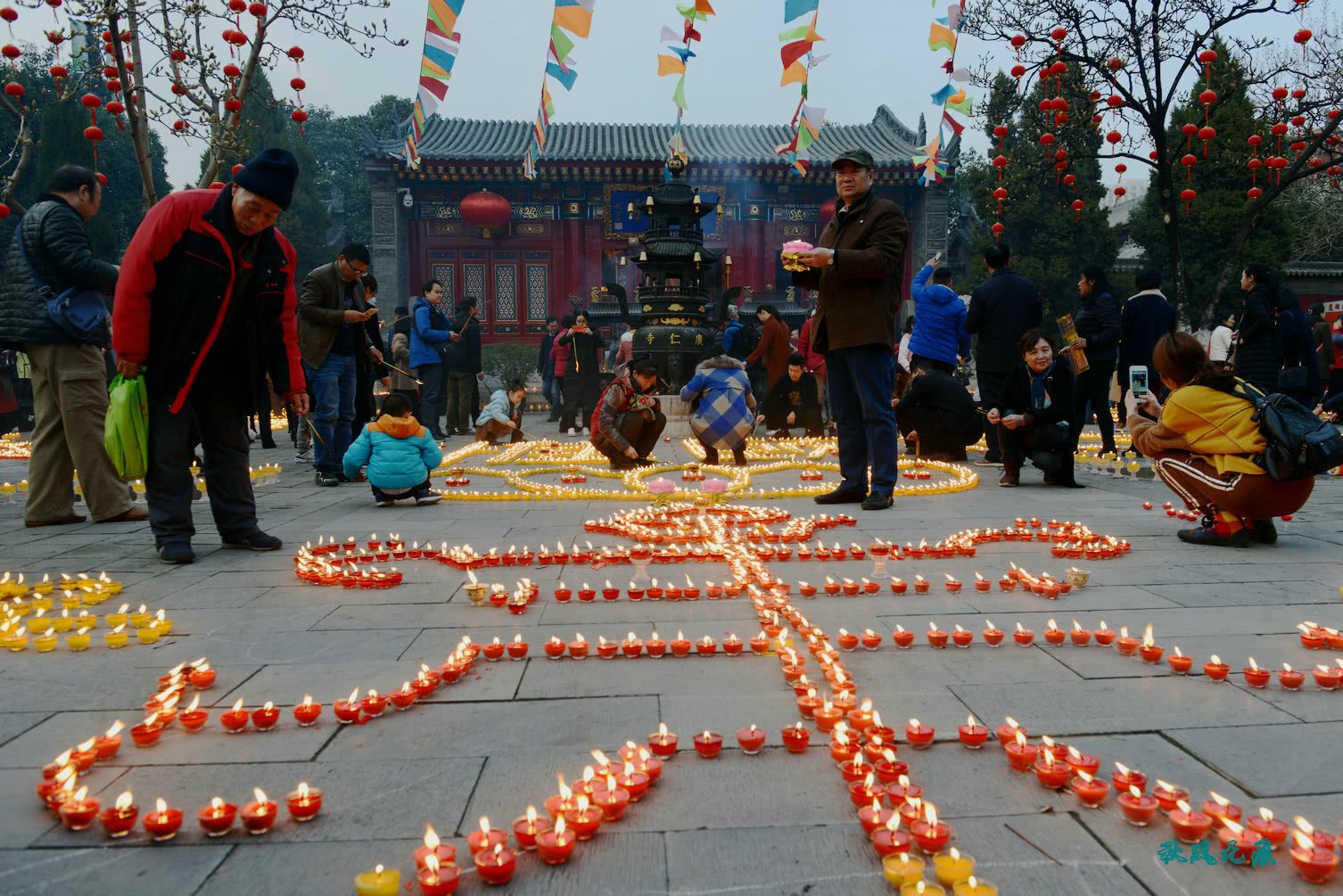 广仁寺的新春祈福