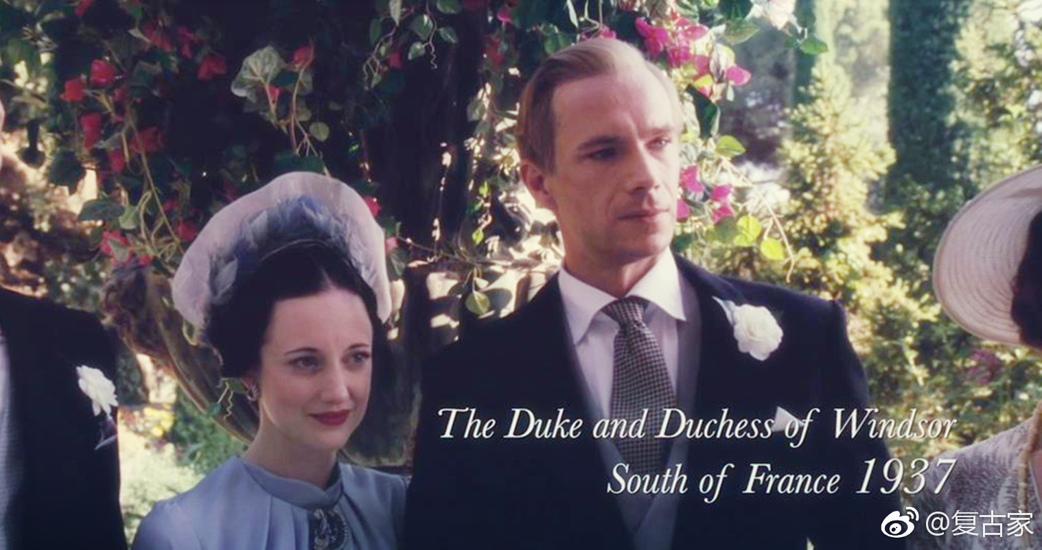 电影《倾国之恋》(又名《温莎公爵的情人》可参见2月12日的一篇关于