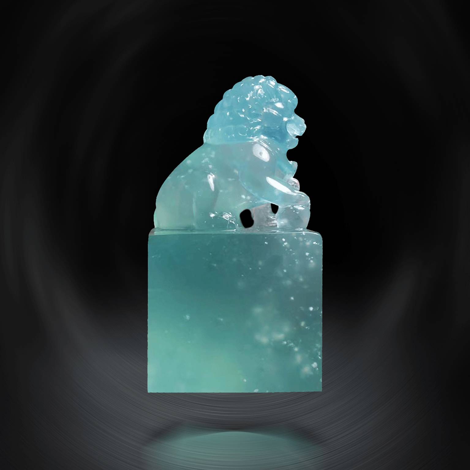 翡翠印章:印章上的艺术,传承千年的文化!