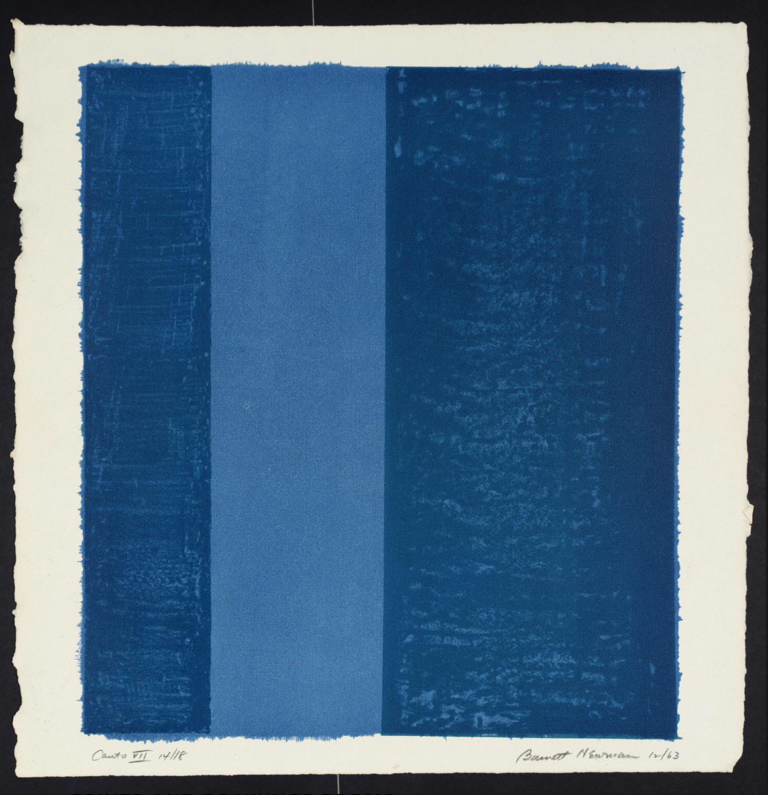 78感受一下巴尼特纽曼的线抽象表现主义的鼻祖barnettnewman