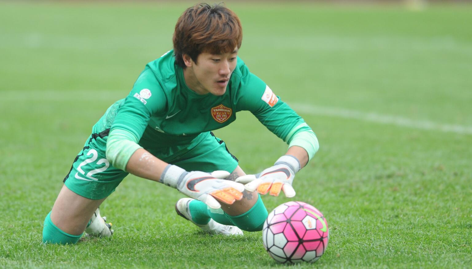 7000万延边一号门将池文一无限接近加盟江苏苏宁