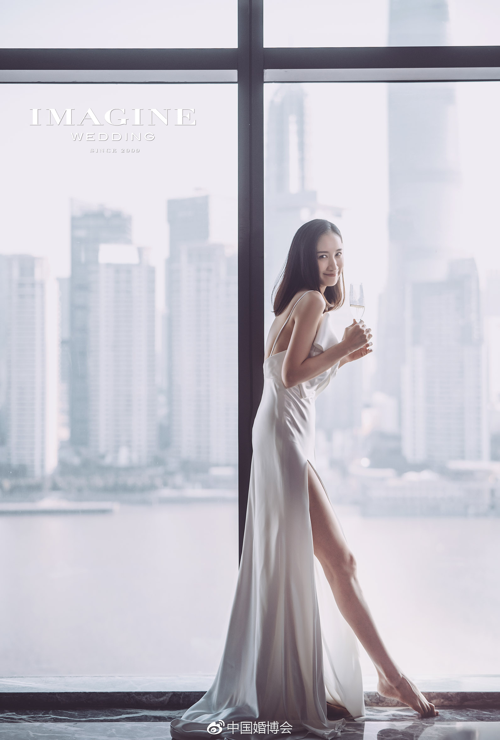 知名演员陈彦妃昨日大婚,imagine wedding 为她独家