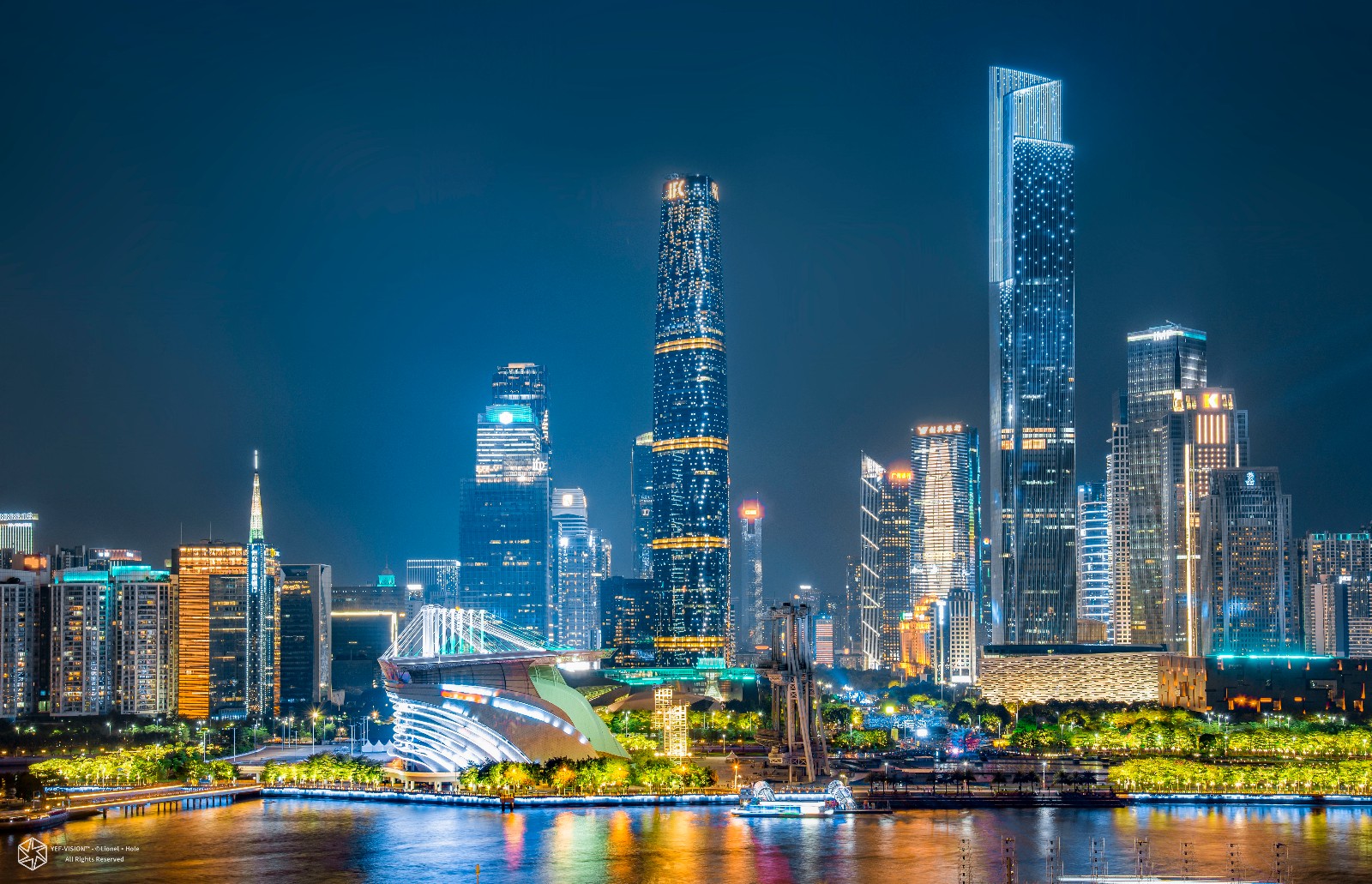 广州财富全球论坛今天闭幕羊城用最美夜景迎接