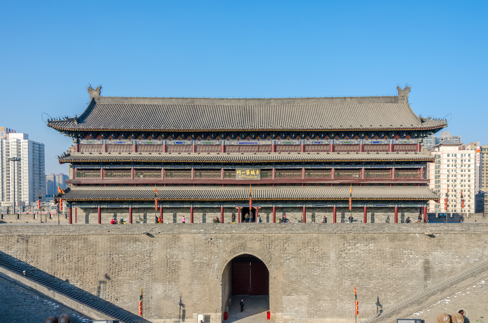 名气最大的古城墙全长14公里转一圈花54元