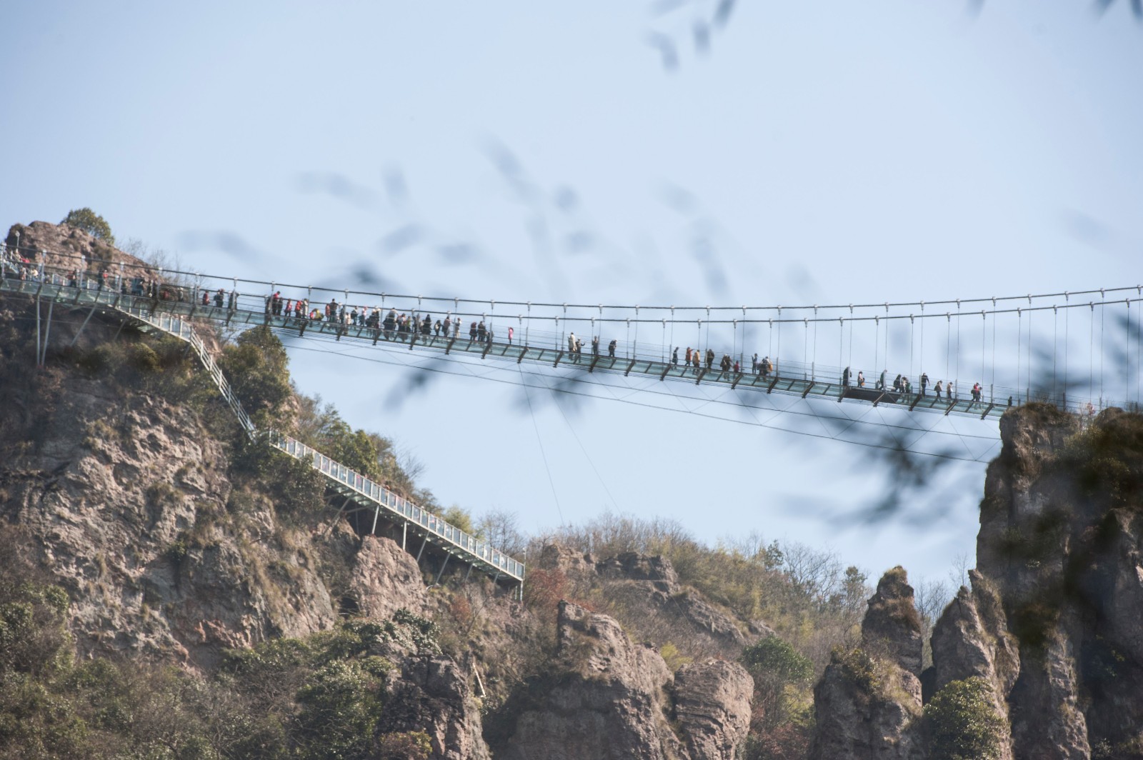 安徽芜湖:马仁奇峰景区春色引客来