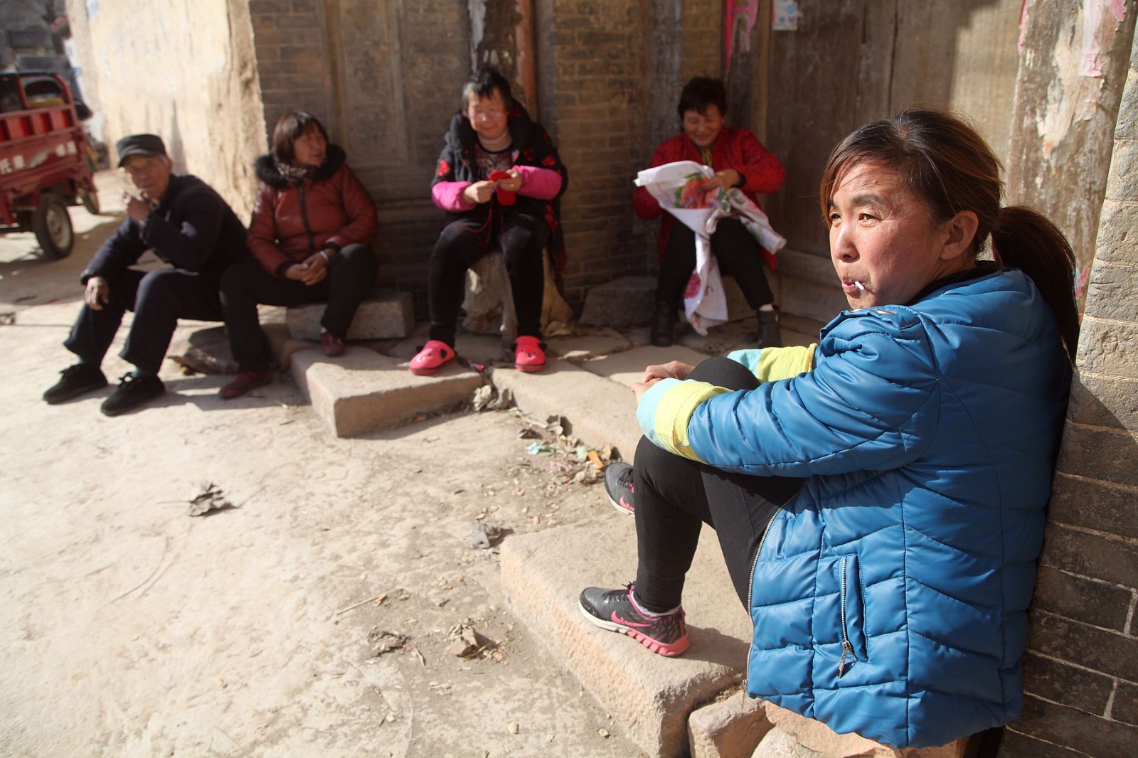 中条山农村里的悠闲慢生活,农耕乡愁就是一首歌