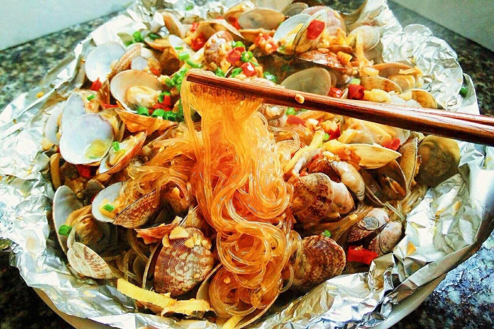 教您锡纸花甲最正宗做法!色香味俱全,学会可以摆摊了