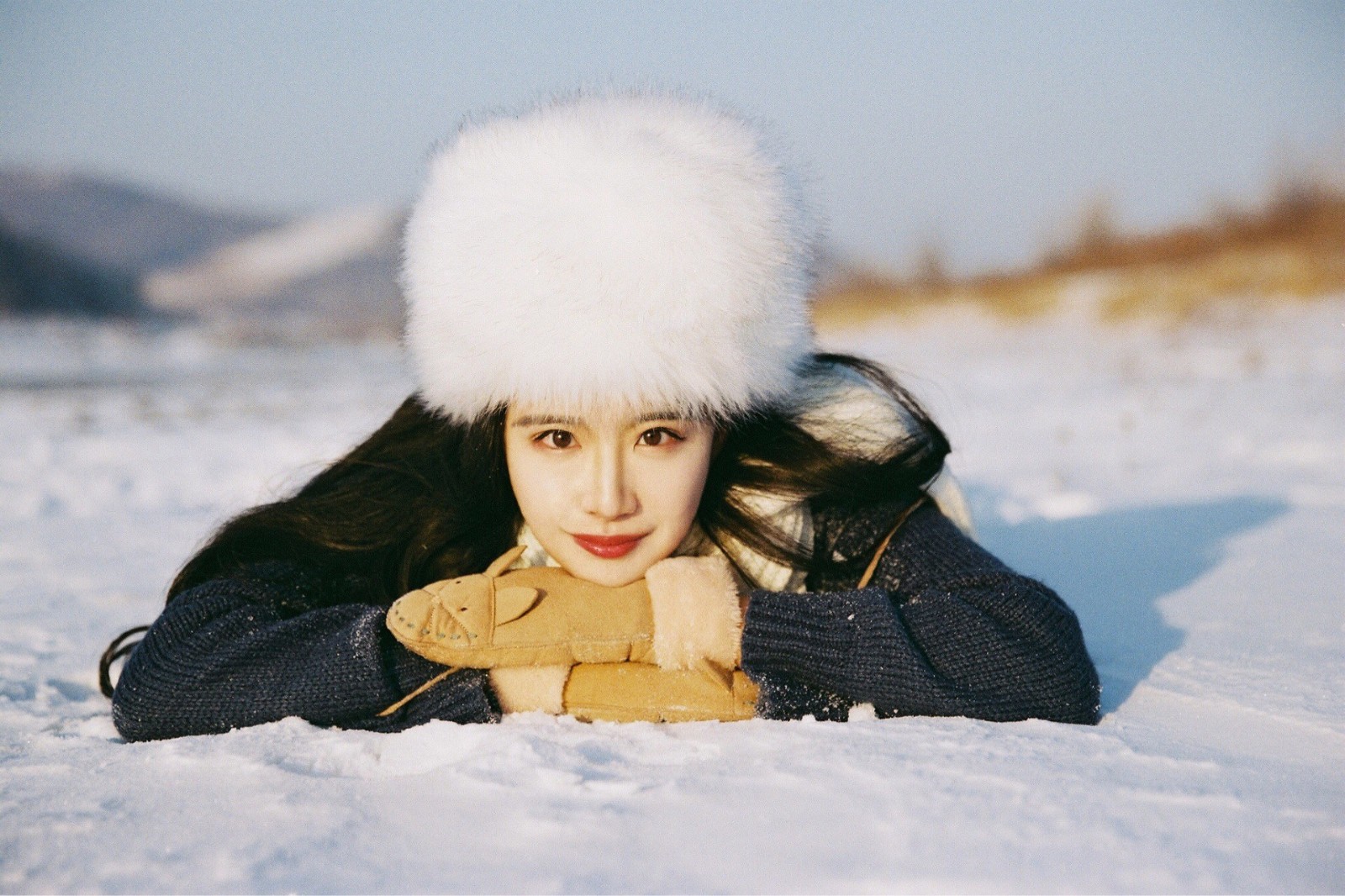 雪中有佳人,娇容绝红尘|佳人|红尘|娇容_新浪新闻