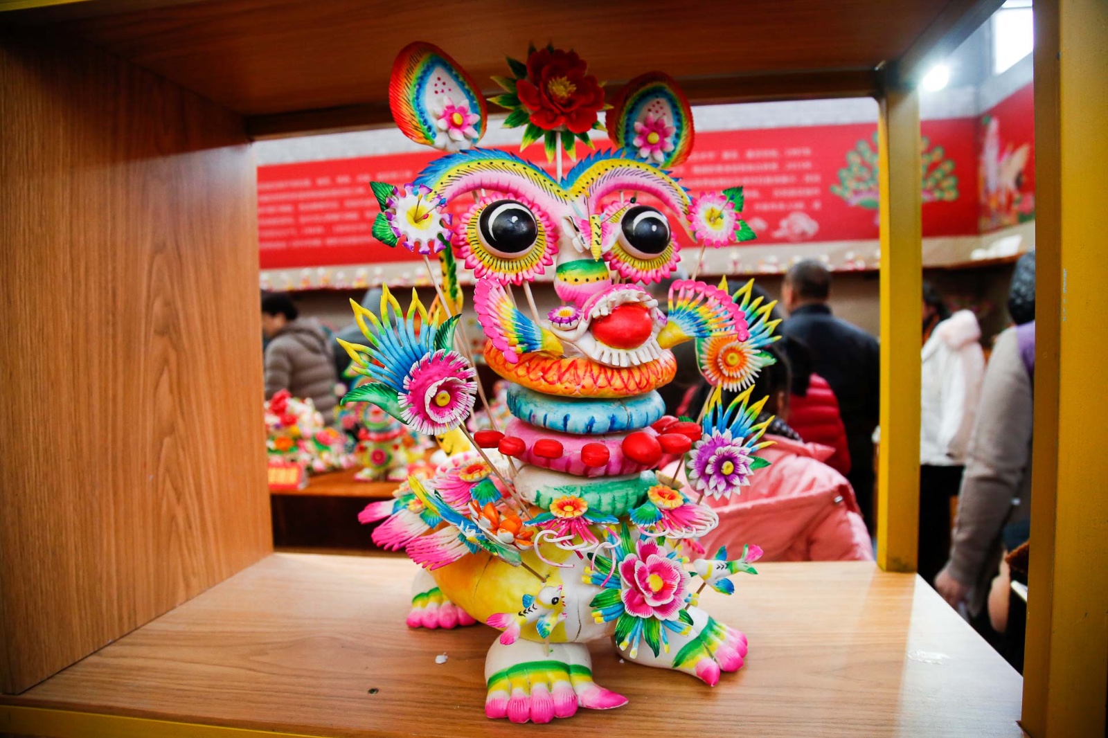 面粉做成的艺术品陕西面食瑰宝关中花馍