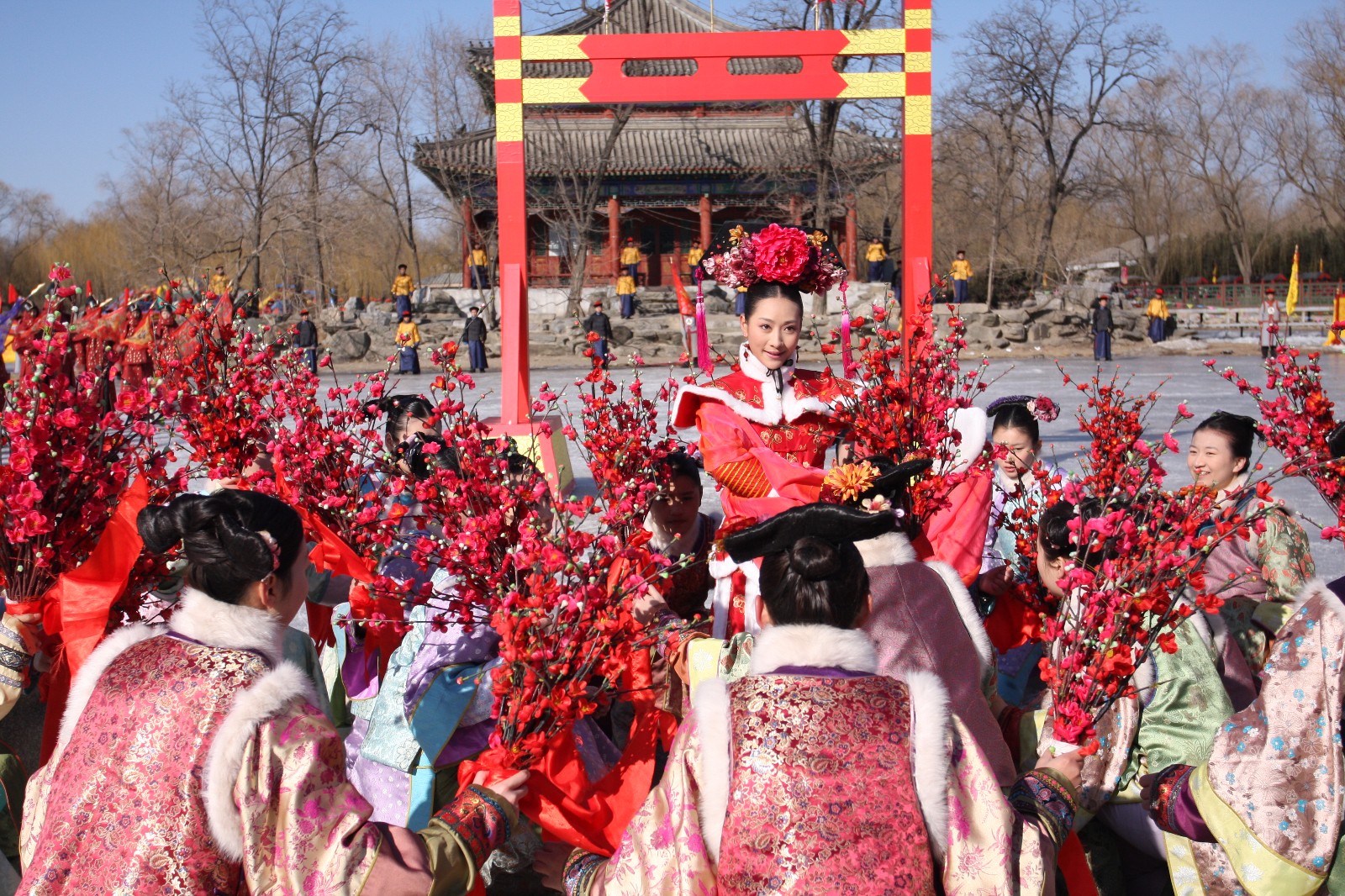 《甄缳传》安陵容为了争宠学跳冰嬉舞,原来是这么拍摄的,太拼了