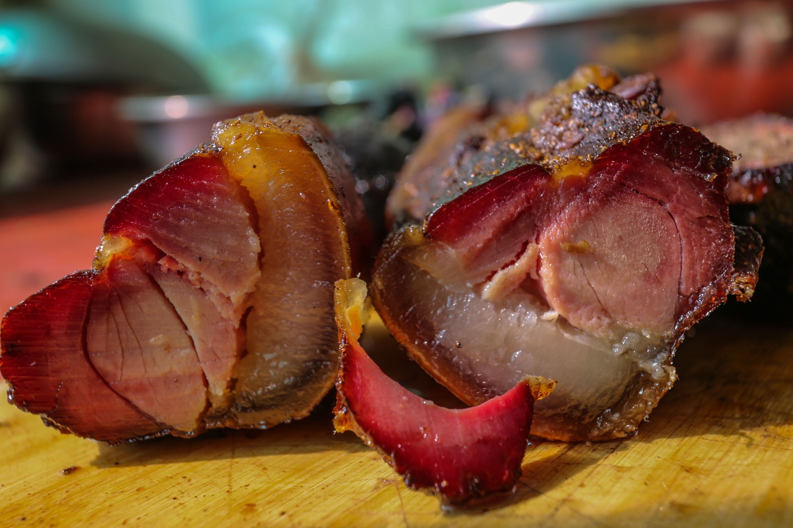 色香味兼具的方召腊肉 看着就流口水了