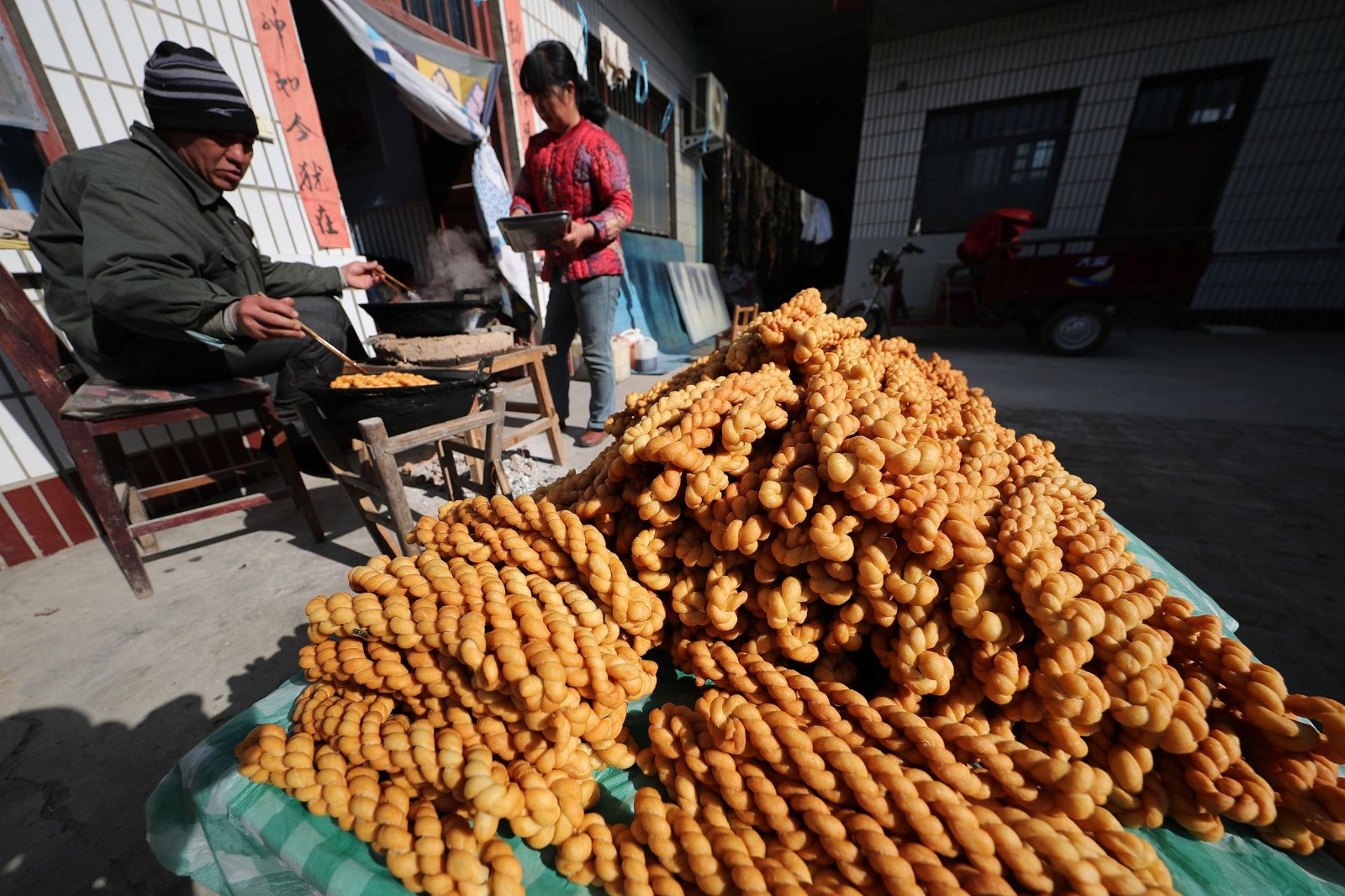 山西运城农村腊月里做这种美食,要关上大门在家偷偷干