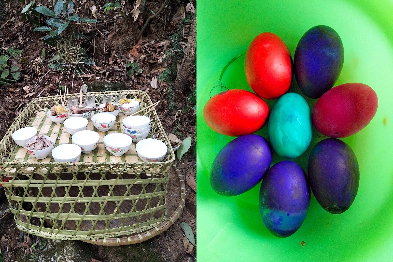 实拍古老祭龙活动 村民聚集山林里尽情吃喝|村民|龙蛋|哈尼_新浪网