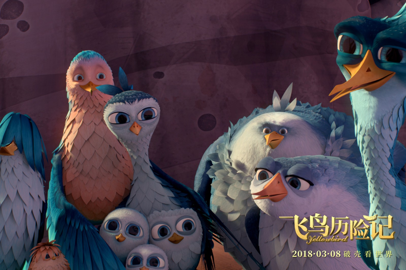 法国动画飞鸟历险记今日上映菜鸟飞翔破空而来