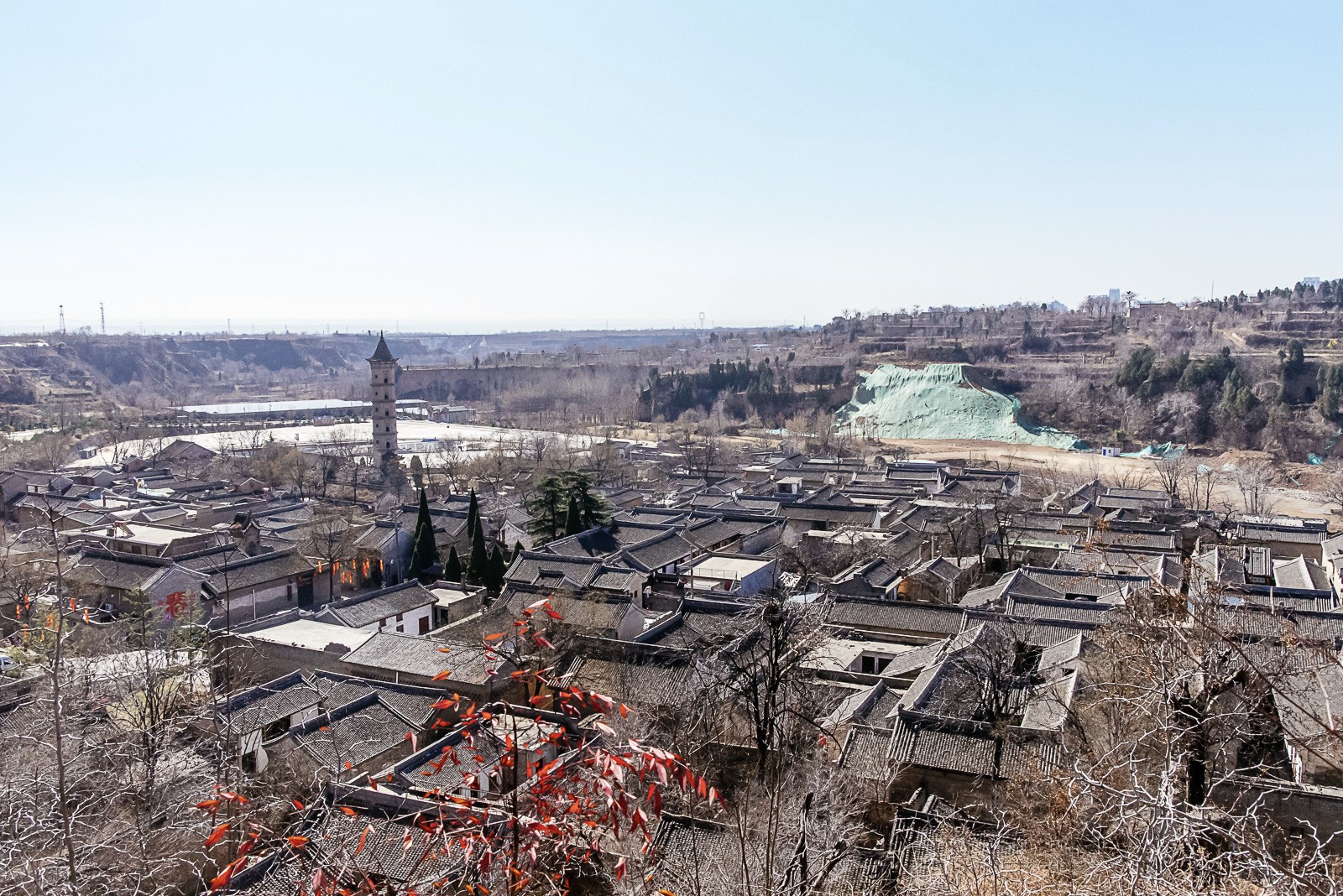 陕西韩城:中国历史文化名村 民居瑰宝 党家村 图集