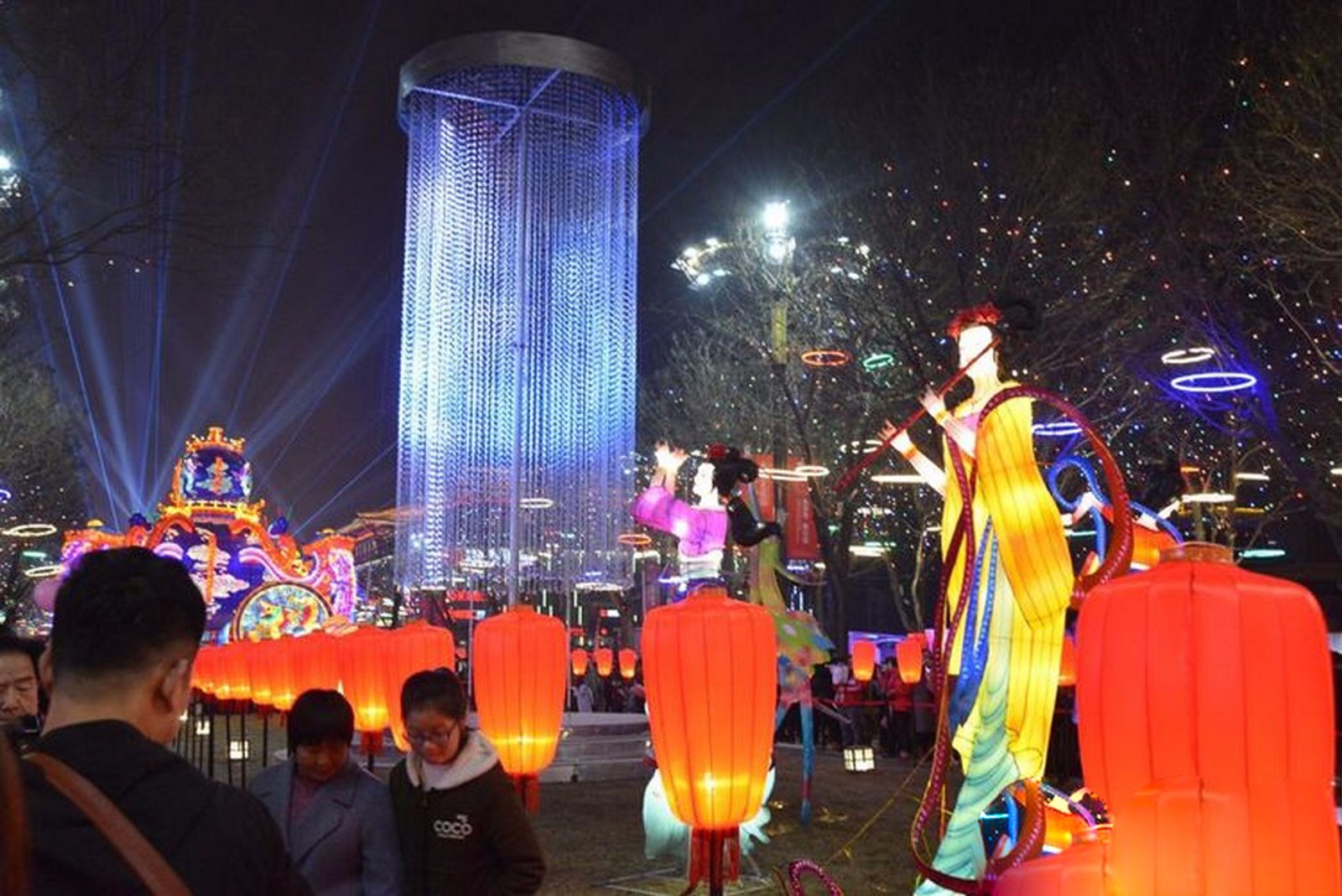 西安年 最中国 2018年西安大唐不夜城印象 姚忠智 摄影|大唐不夜城|西安|姚忠_新浪新闻