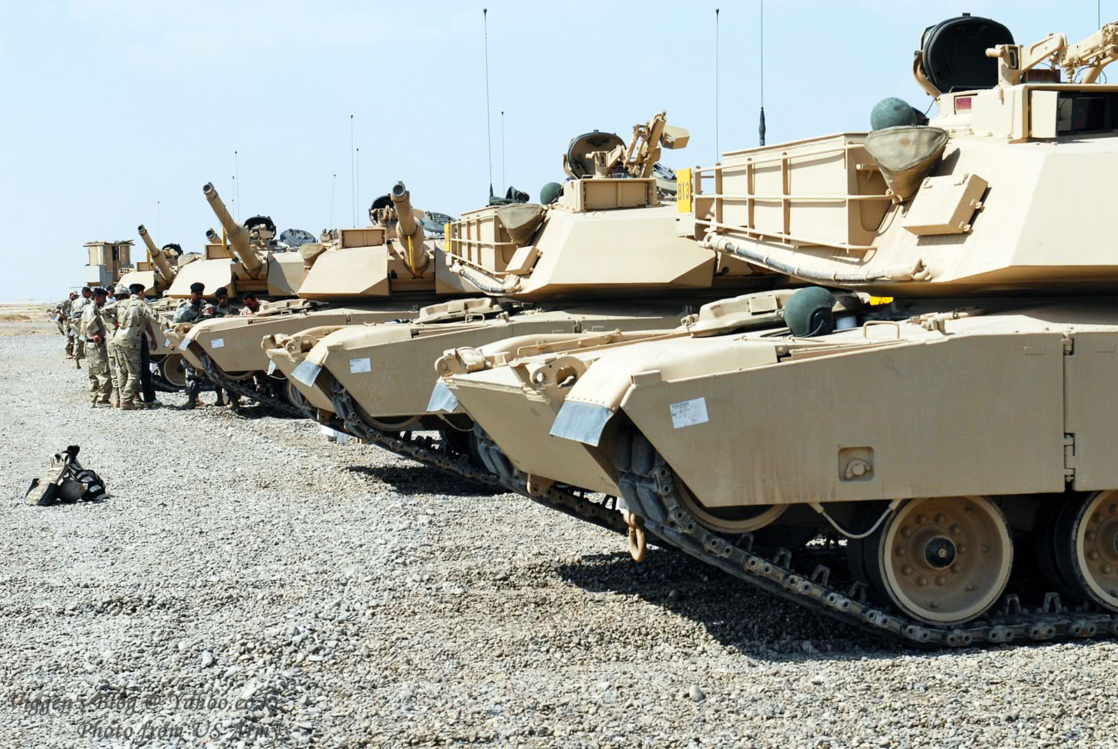 美军很郁闷:提供给伊拉克的m1坦克转手被"送人"了?